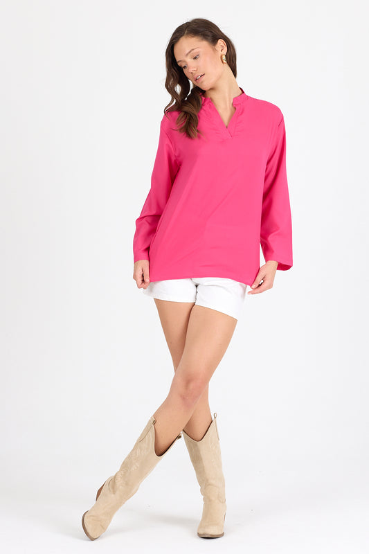 Kadın Dik Yaka Bluz 1978