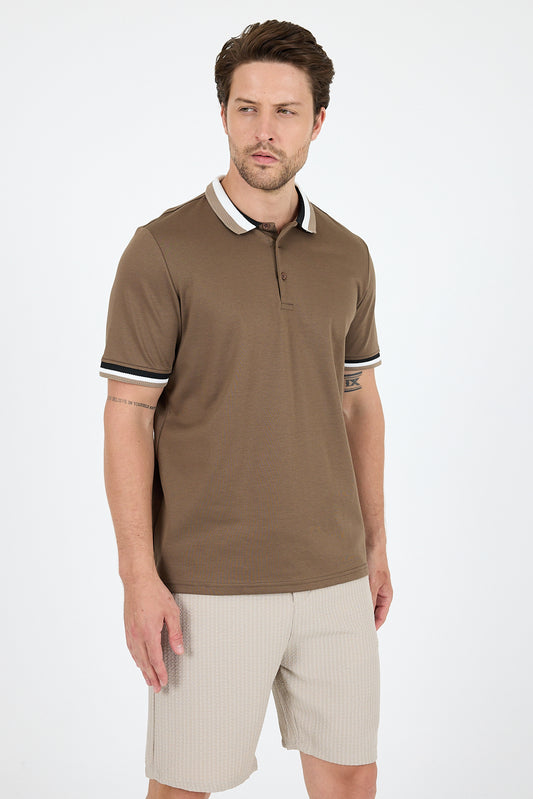 Erkek Polo Yaka TShirt Rahat Kesim Yazlık Spor Tişört 5030