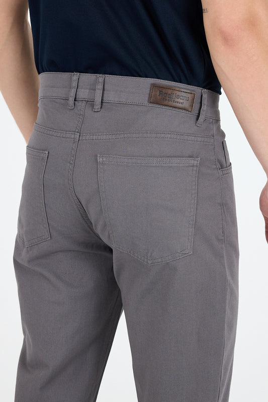 Erkek Regular Fit GabardinPamukElastan Rahat Günlük Klasik Düz Kesim Pantolon 1162