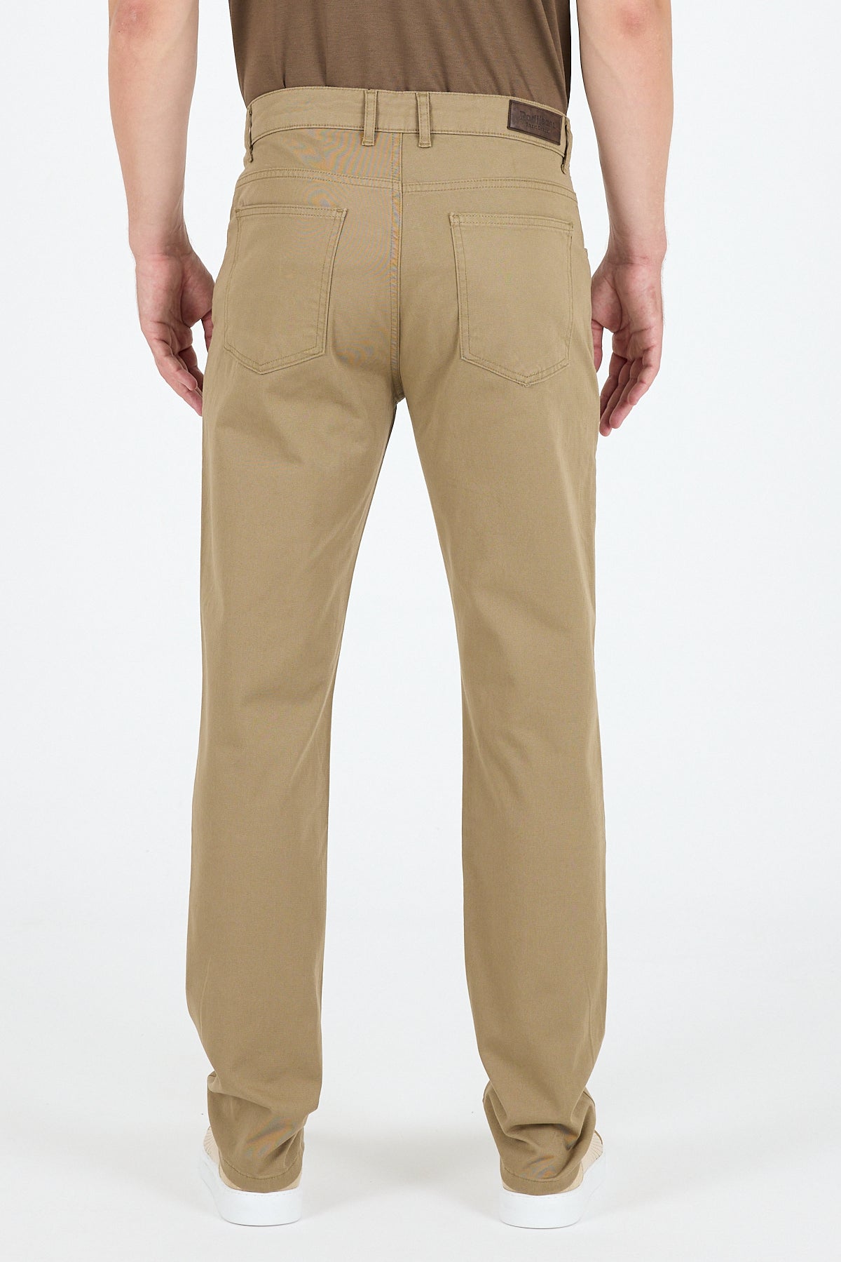 Erkek Regular Fit GabardinPamukElastan Rahat Günlük Klasik Düz Kesim Pantolon 1162