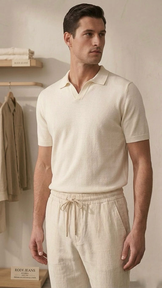 Erkek Jogger Keten Pantolon 1011
