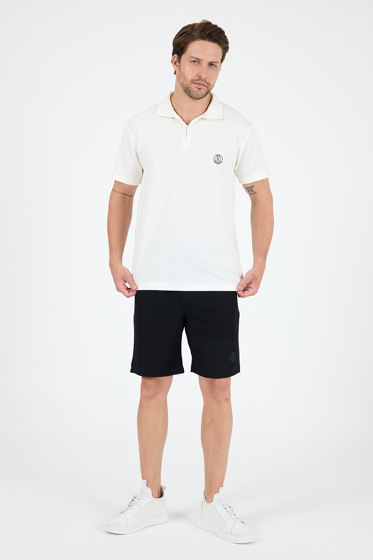 Regular Fit Polo Yaka Kısa Kollu Erkek Tişört 7918