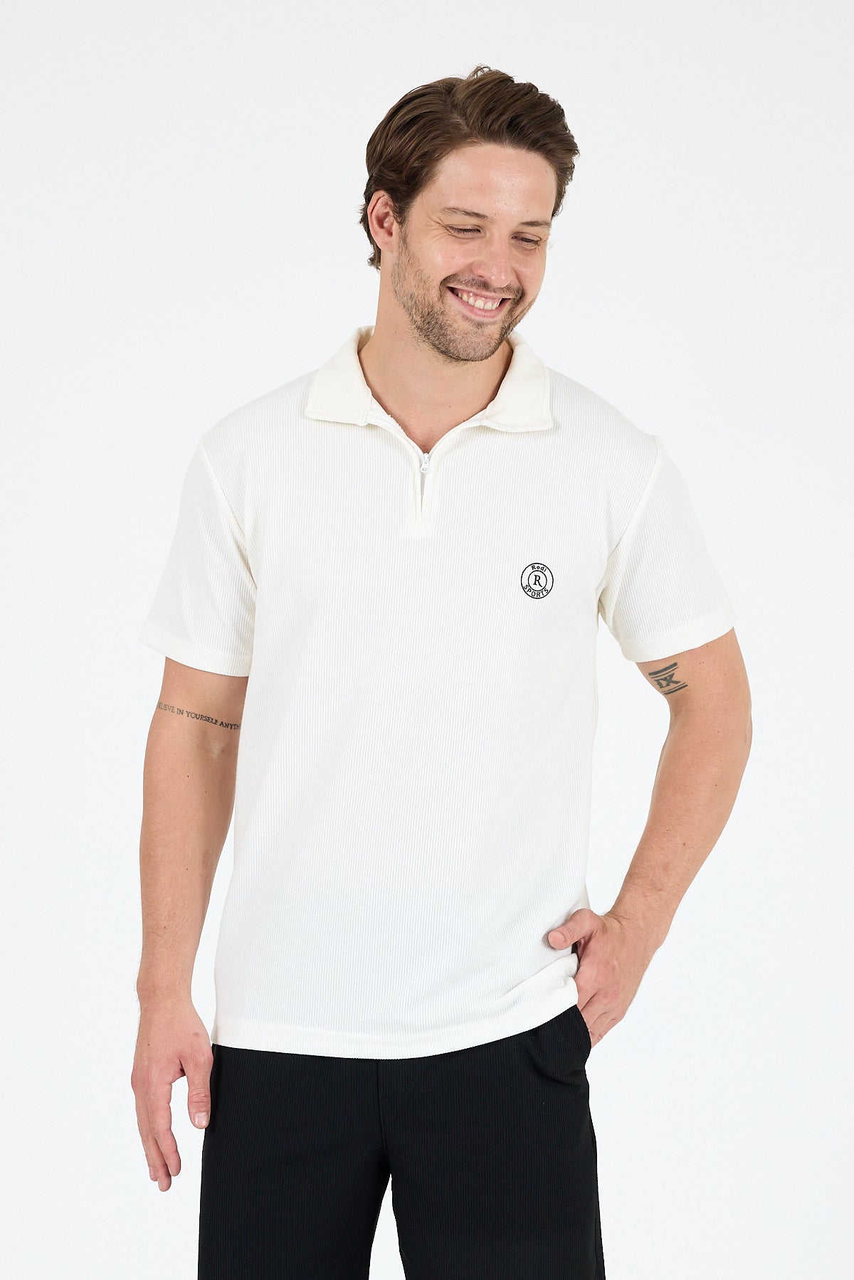 Regular Fit Polo Yaka Kısa Kollu Erkek Tişört 7918