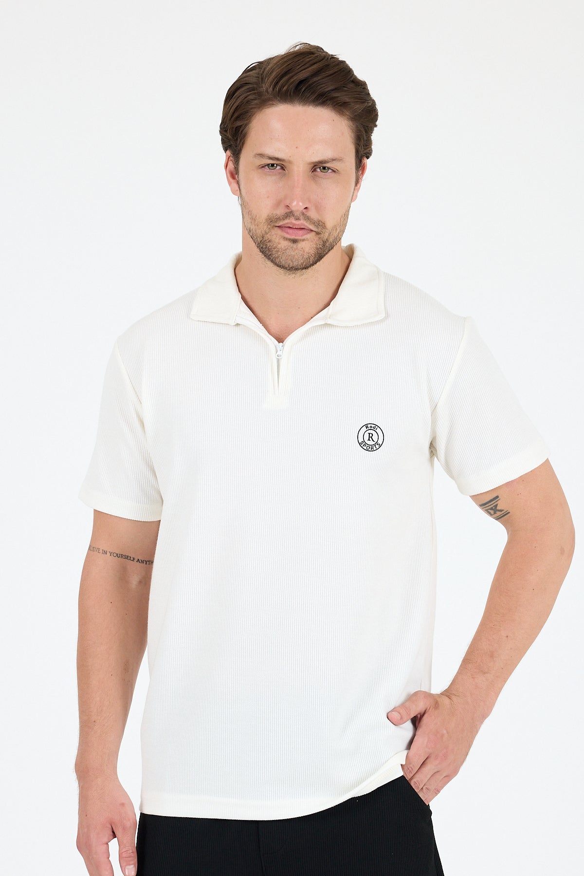 Regular Fit Polo Yaka Kısa Kollu Erkek Tişört 7918