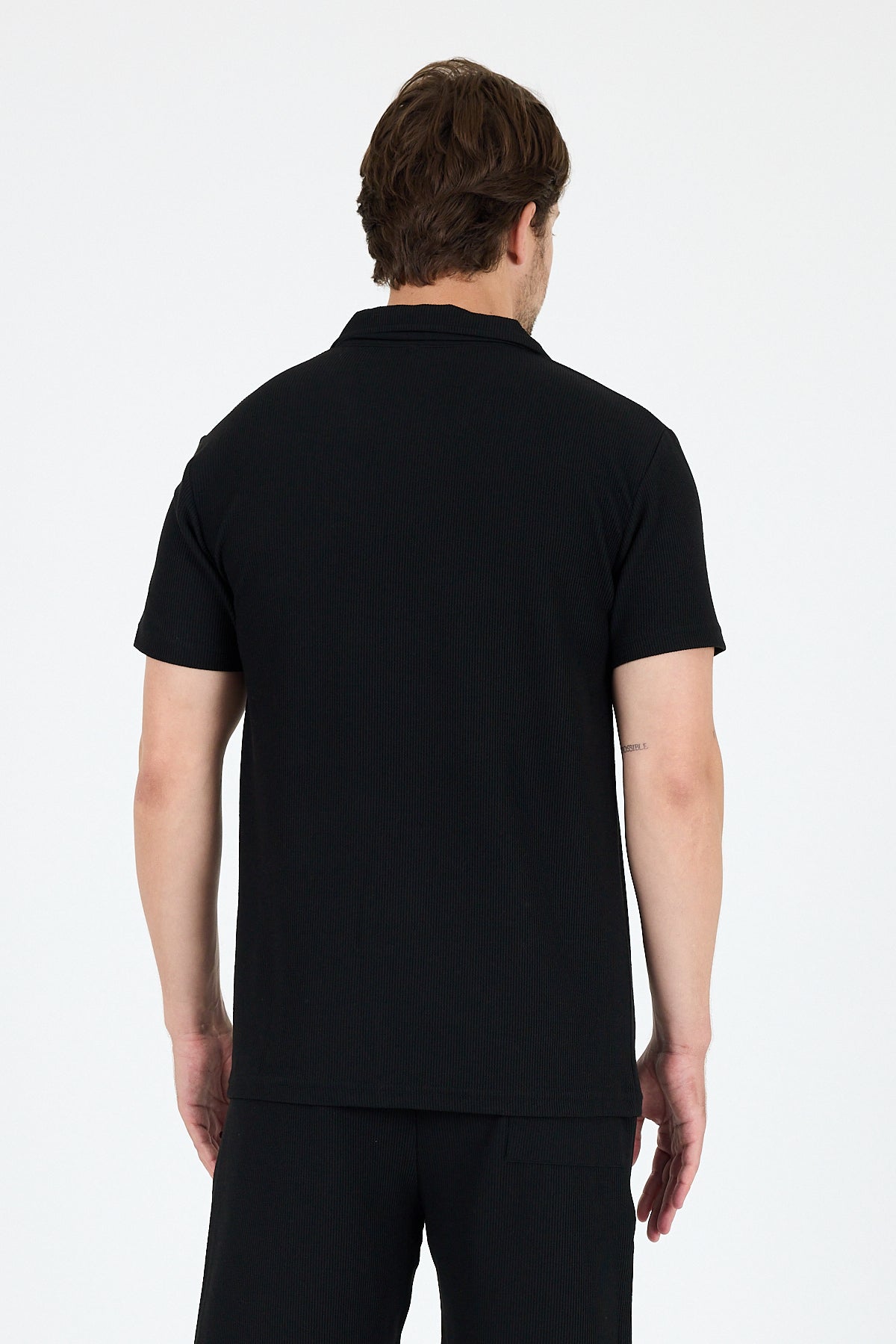 Regular Fit Polo Yaka Kısa Kollu Erkek Tişört 7918