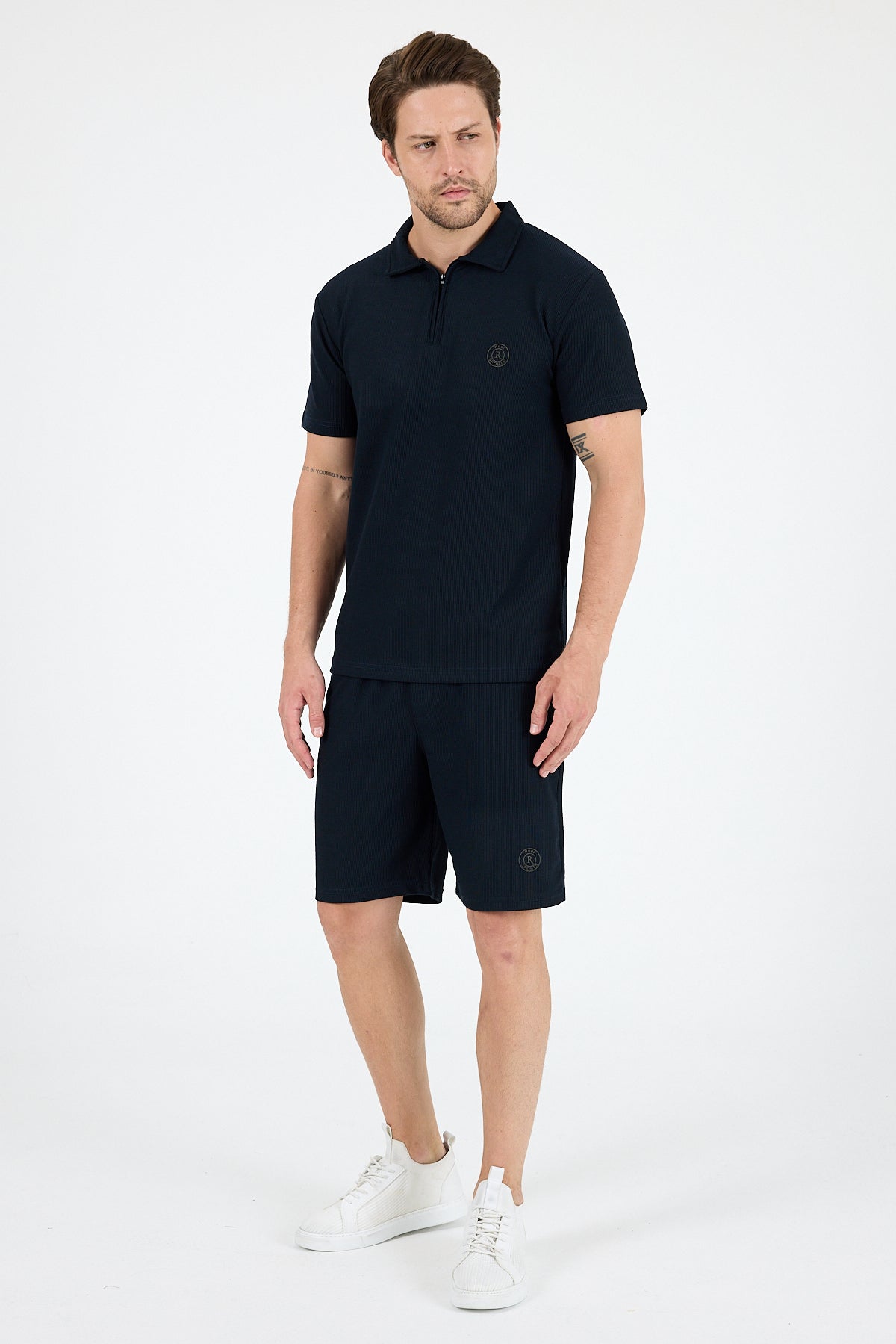 Regular Fit Polo Yaka Kısa Kollu Erkek Tişört 7918