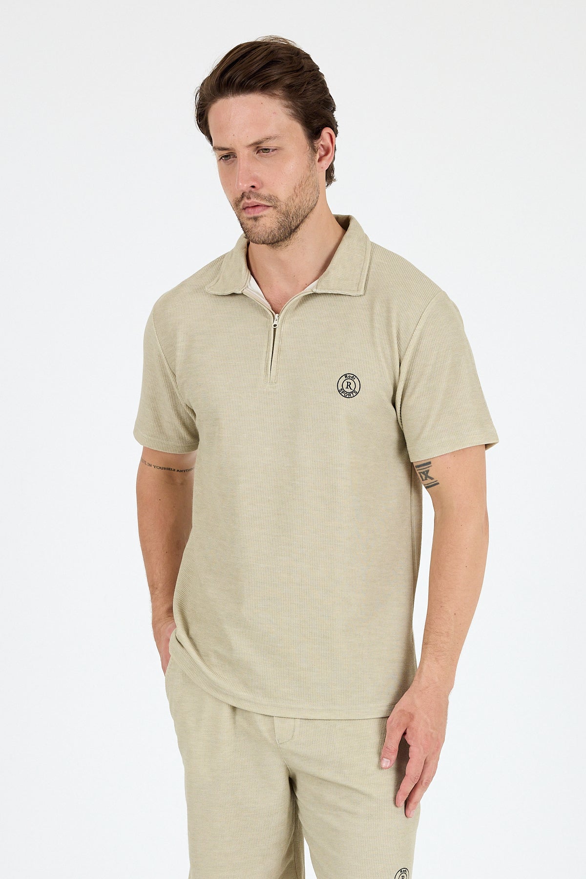 Regular Fit Polo Yaka Kısa Kollu Erkek Tişört 7918