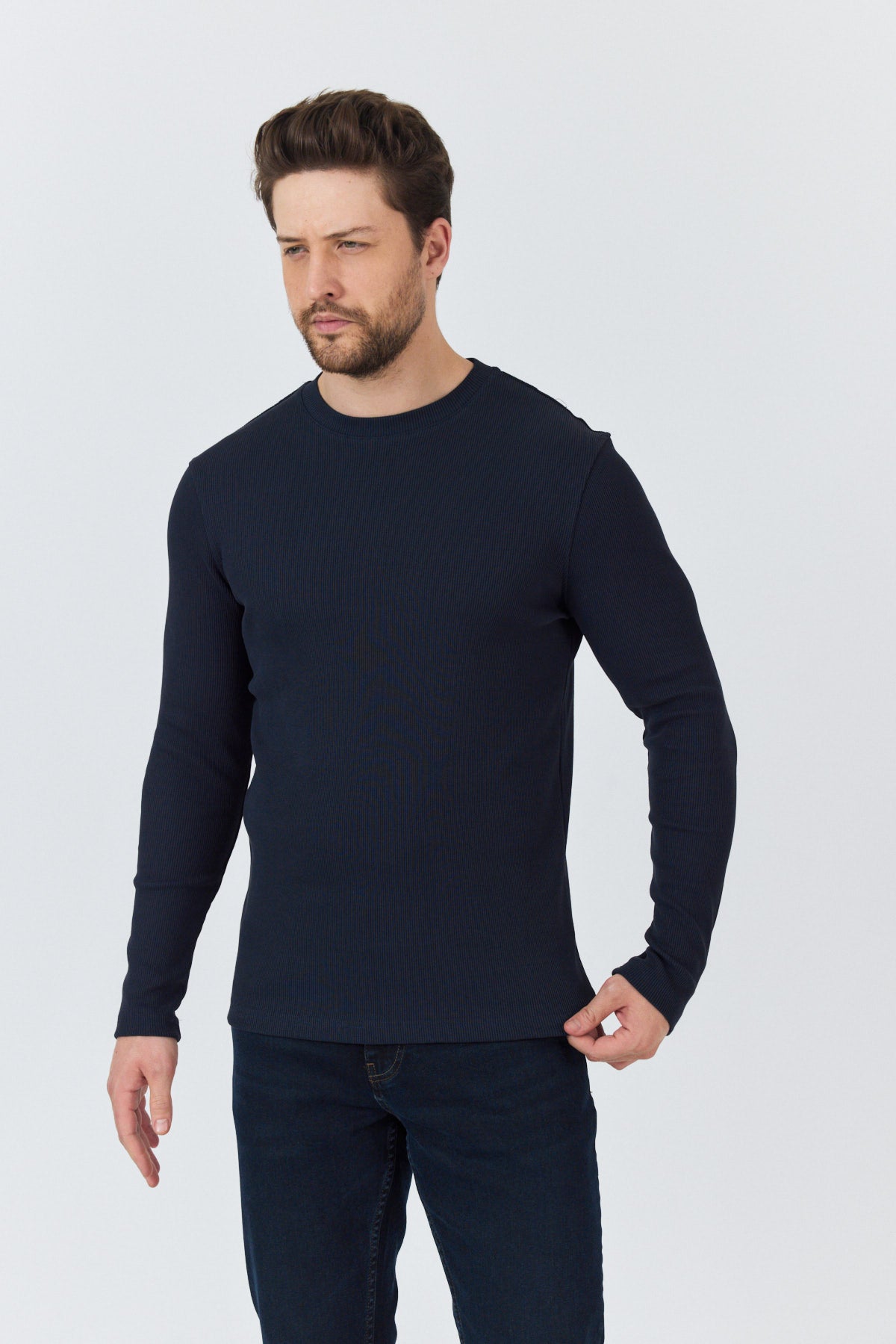 Erkek Uzun Kol Sweatshirt 1258