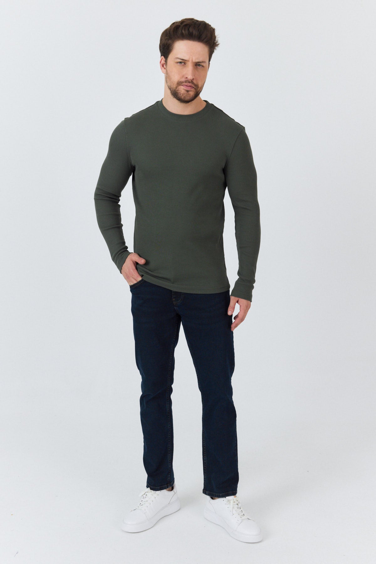 Erkek Uzun Kol Sweatshirt 1258