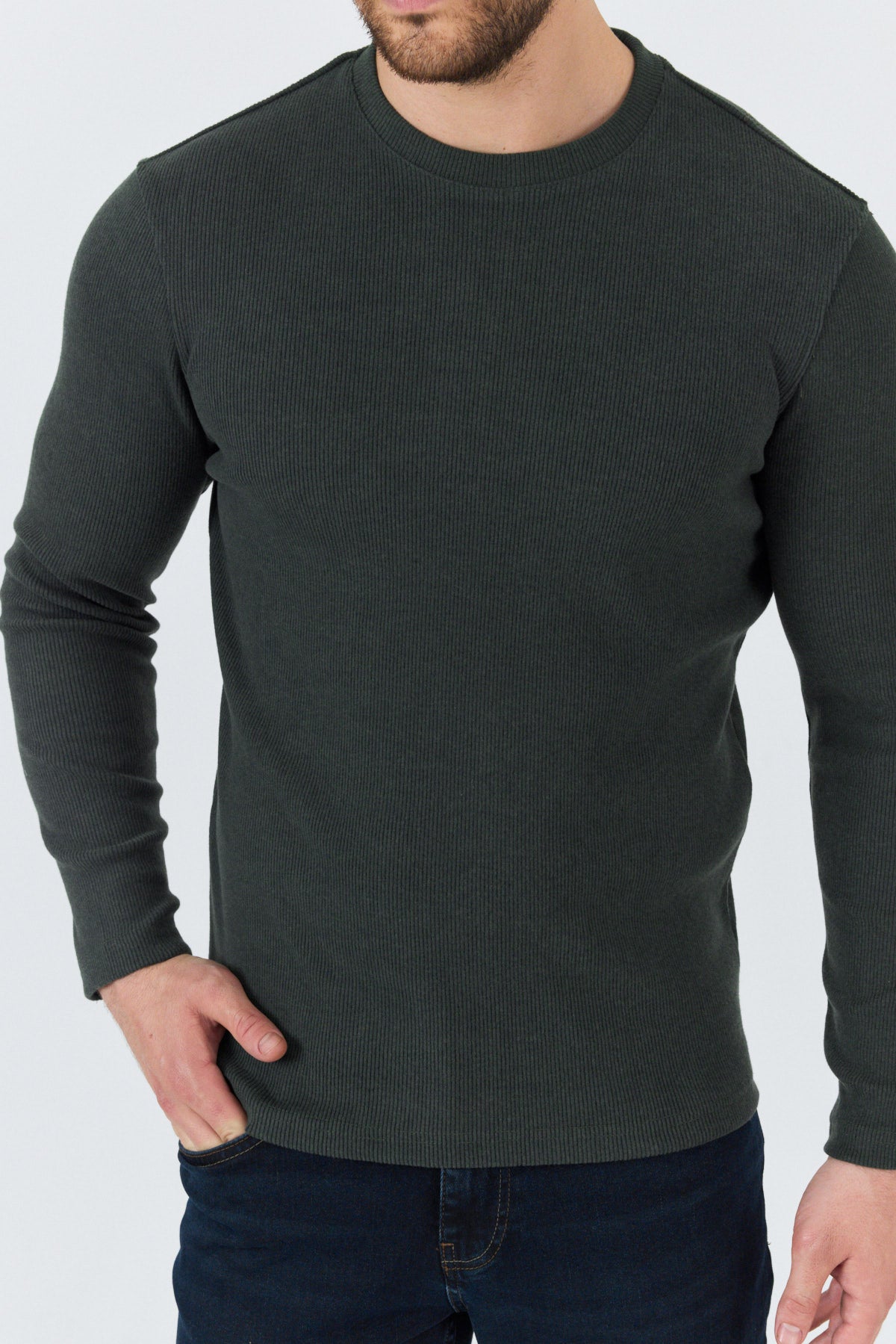 Erkek Uzun Kol Sweatshirt 1258
