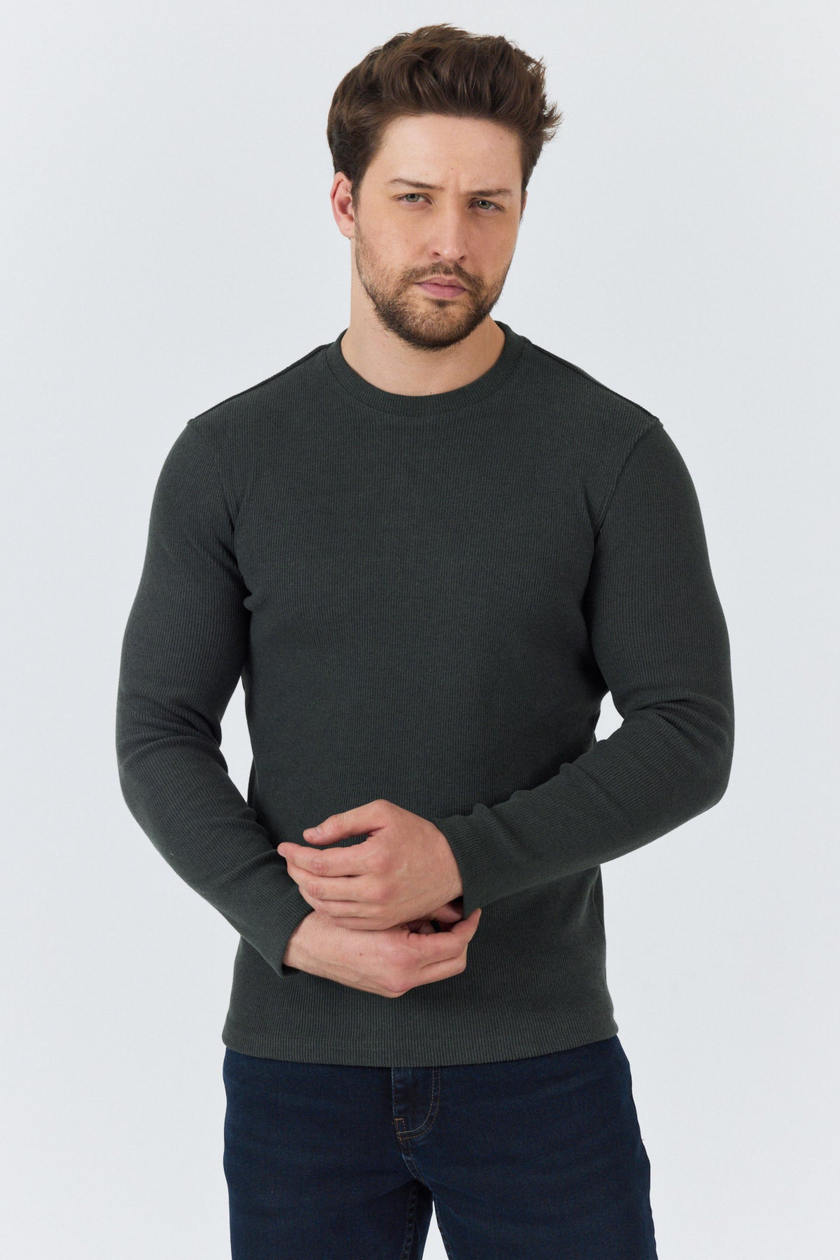 Erkek Uzun Kol Sweatshirt 1258