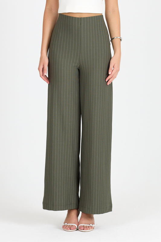 Kadın İspanyol Paça Pantolon 2041