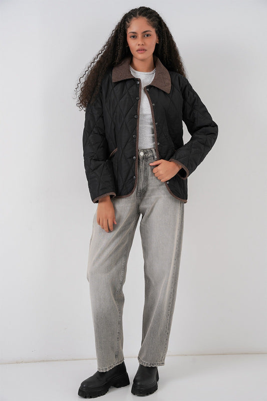 Kadın Kapitone Oversize Mont 5226