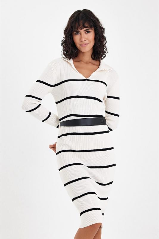 Kadın Kemerli Triko 3137