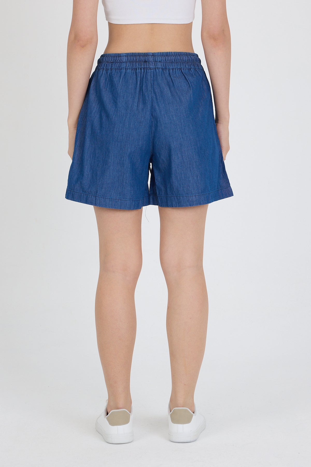 Cepli Yazlık Kot Kadın Şort 1461