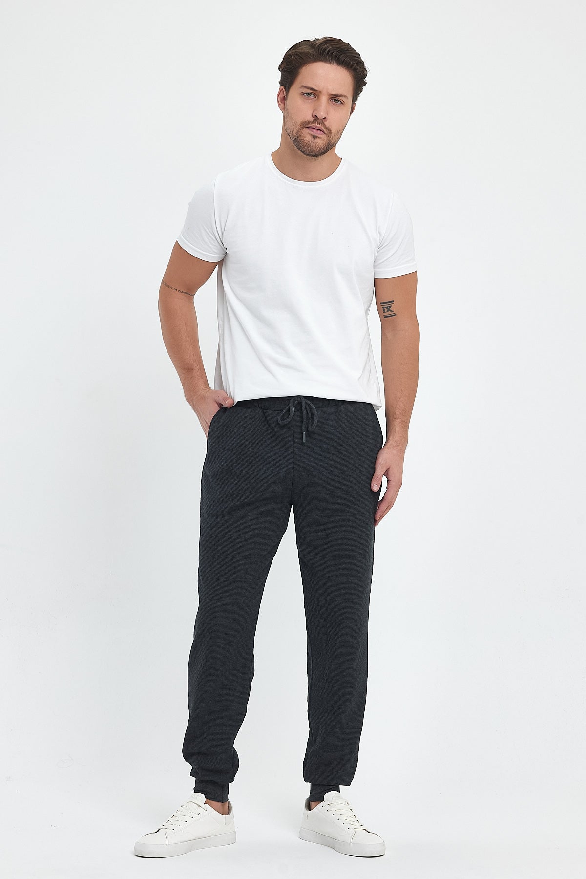 Rodi Men's Ottoman Paca Elastic Sweatpants RD24KE053823
