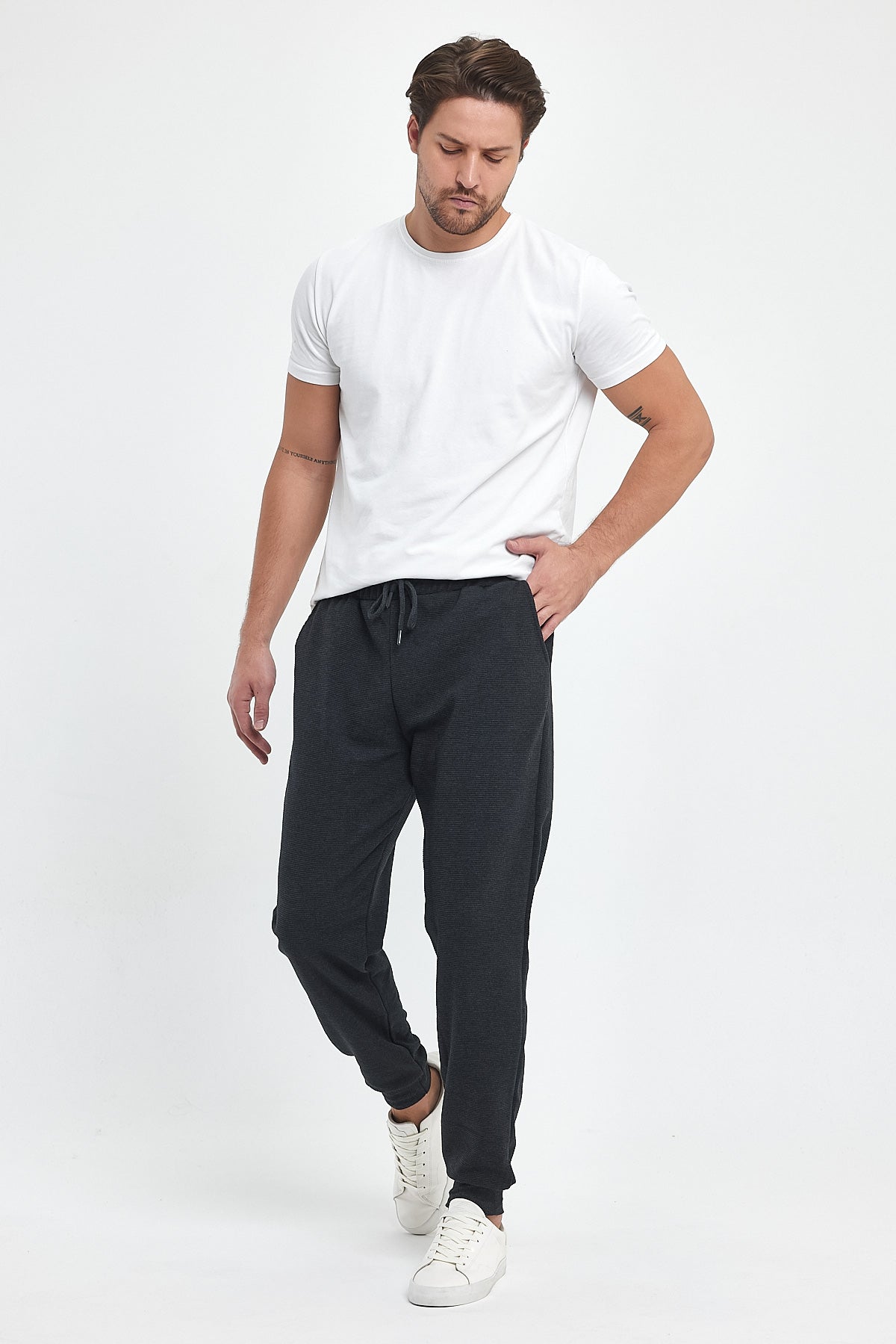 Rodi Men's Ottoman Paca Elastic Sweatpants RD24KE053823