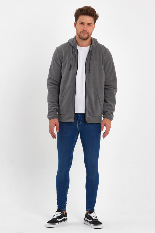 Rodi Mikro Polar Dik Yaka Fermuarlı Hırka RD24KE056031