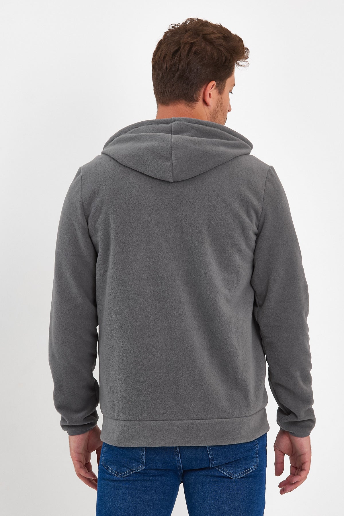 Rodi Micro Fleece Stand-Up Collar Zipper Cardigan RD24KE056031