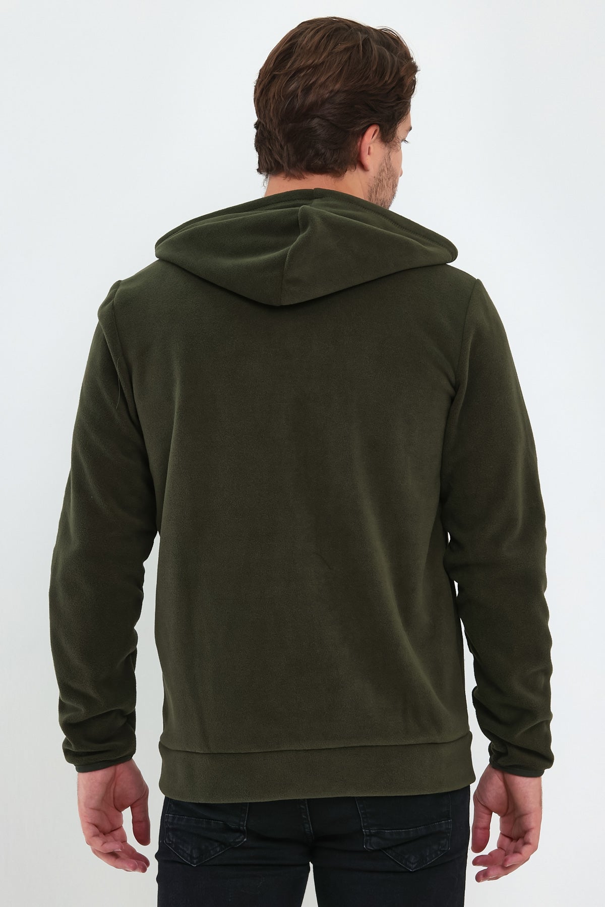 Rodi Micro Fleece Stand-Up Collar Zipper Cardigan RD24KE056031
