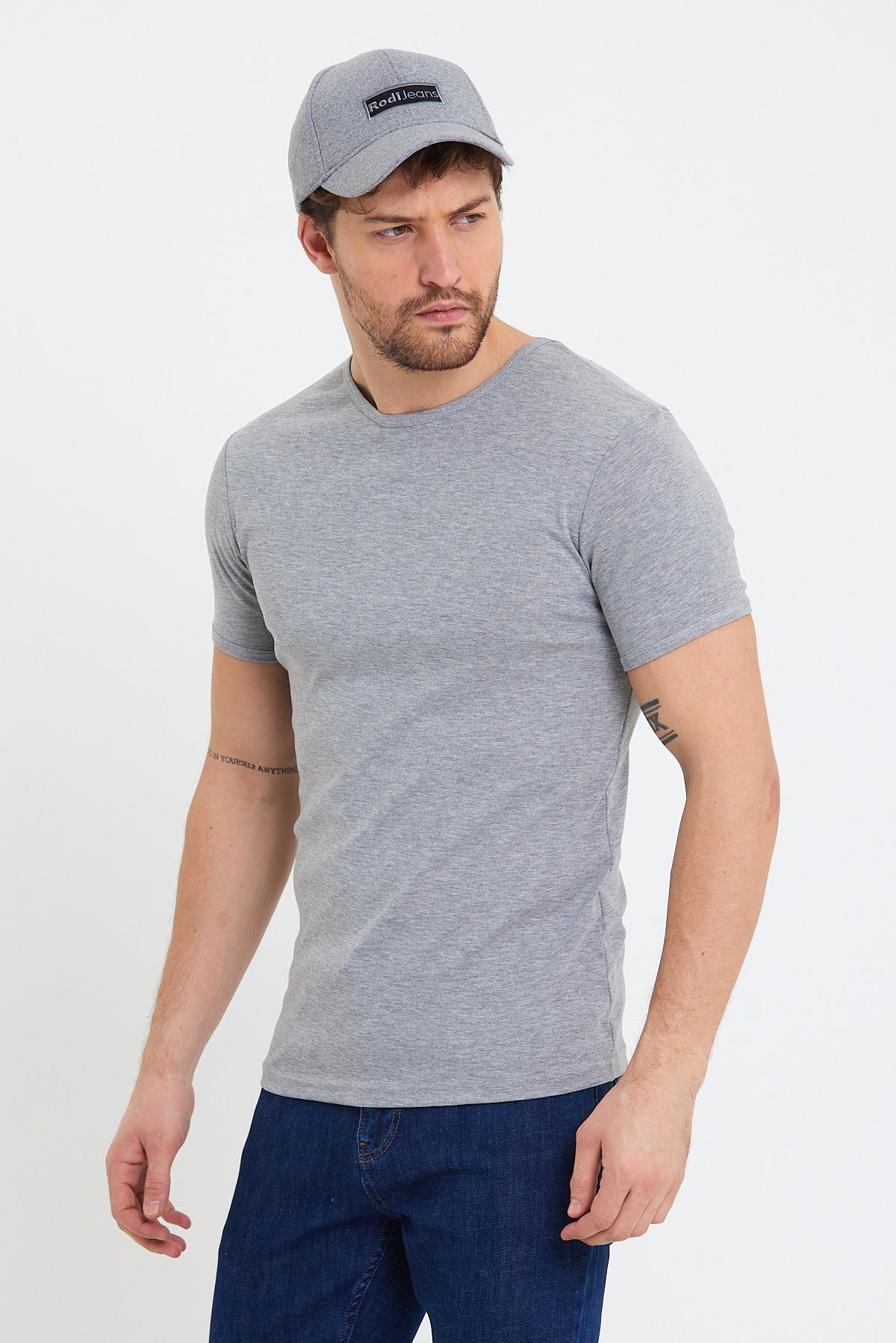 Rodi Ribana Modern Fit Basic T-Shirt RD23YE272143