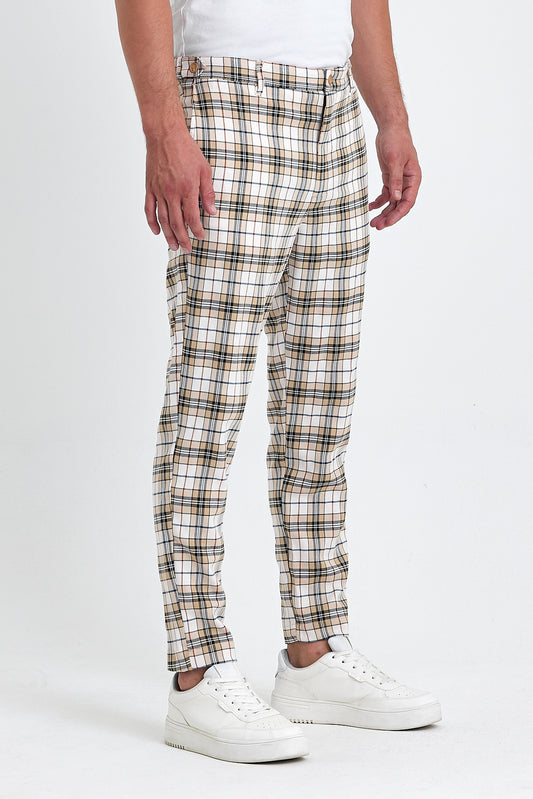 Unisex Checkered Pants 6668