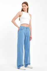 Alexandra 010 Wide Leg Fit Denim Trousers 0916