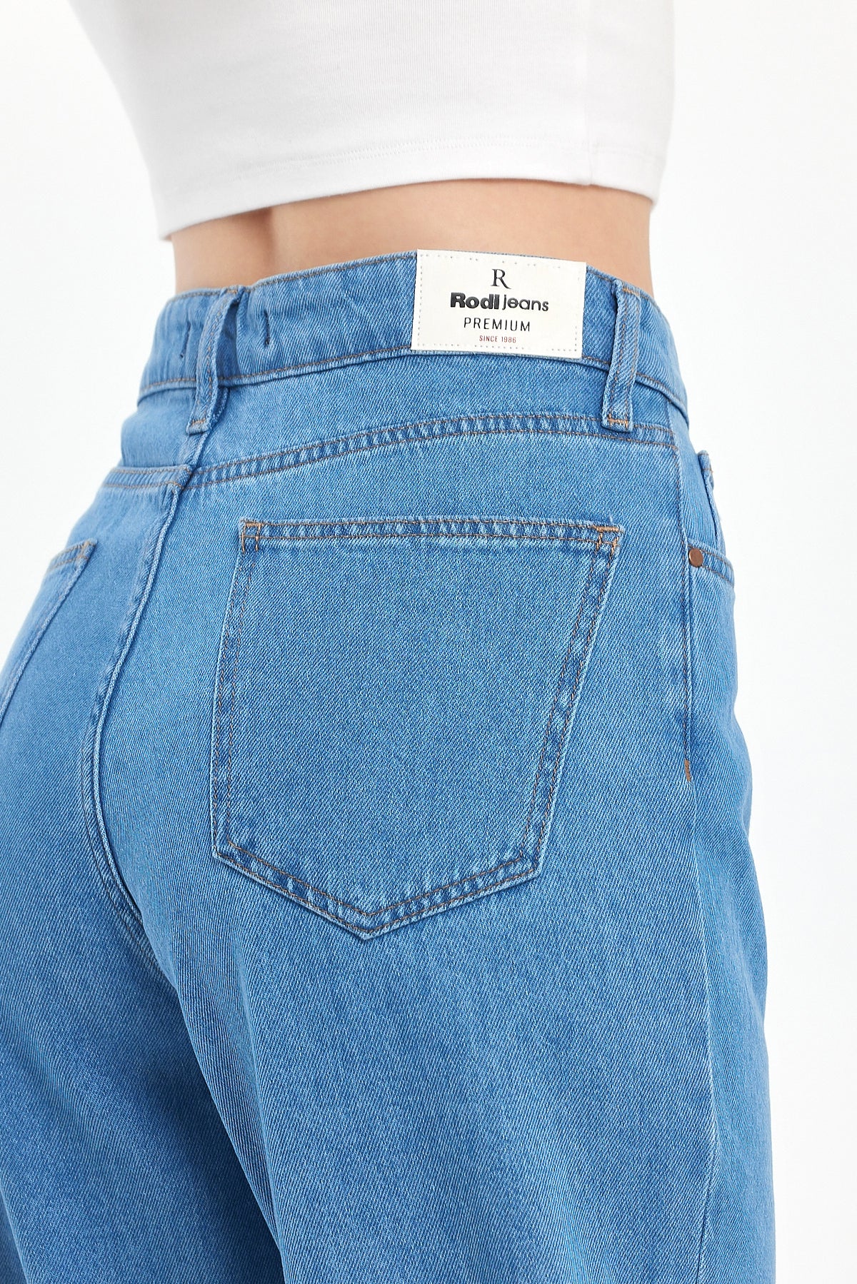 Alexandra 010 Wıde Leg Fıt Denim Pantolon 0916
