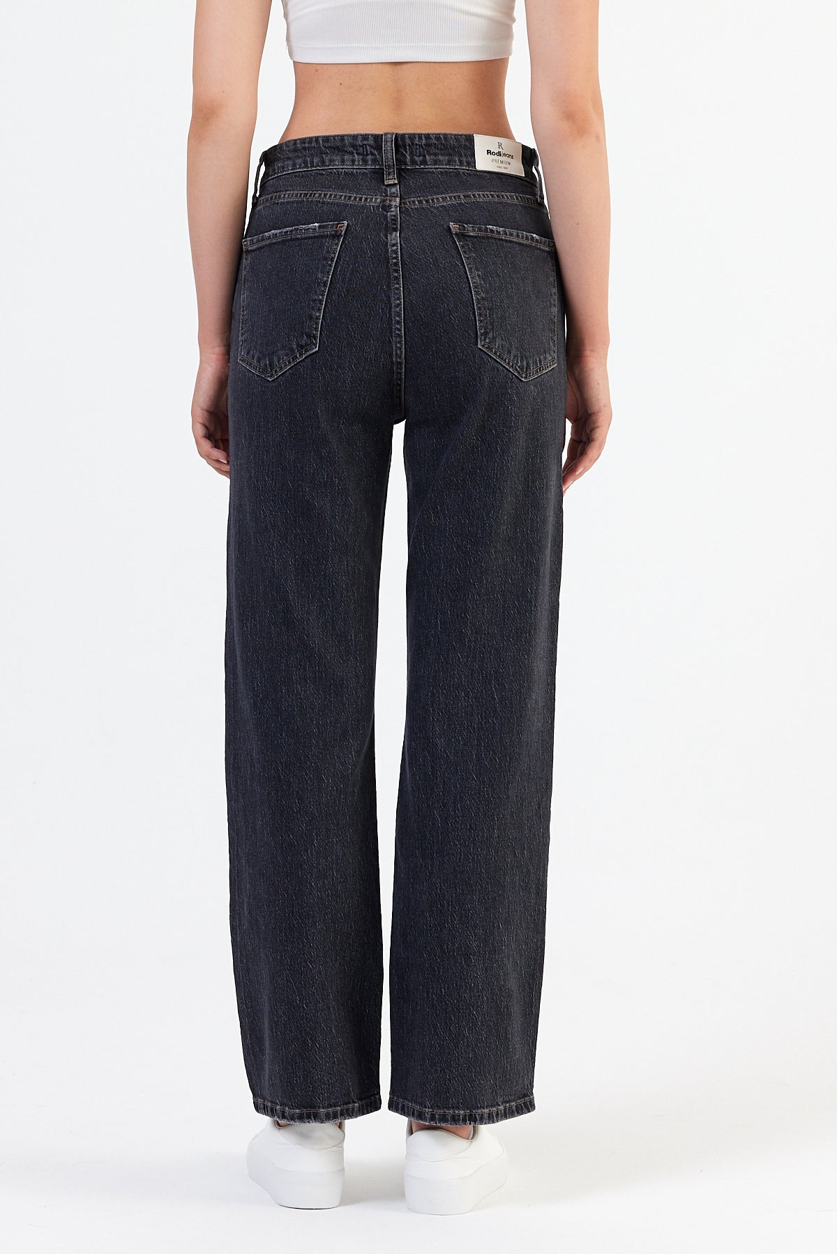 Alexandra 011 Wide Leg Fit Denim Trousers