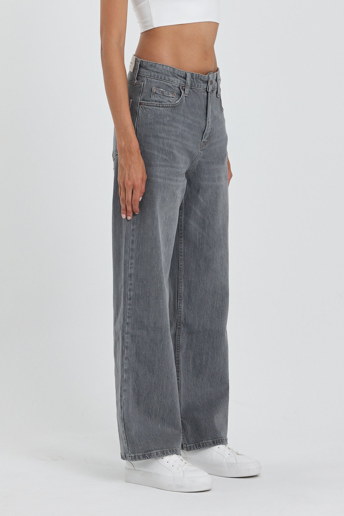 Alexandra 011 Wide Leg Fit Denim Trousers