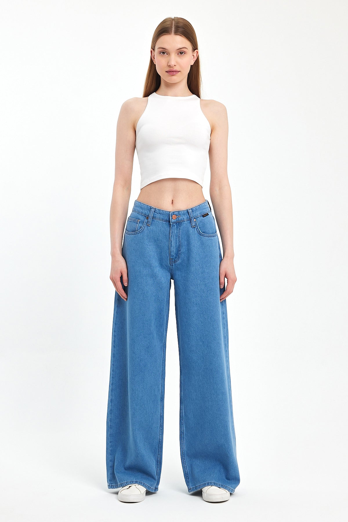 Carmen 010 Baggy Fit Denim Trousers 0914