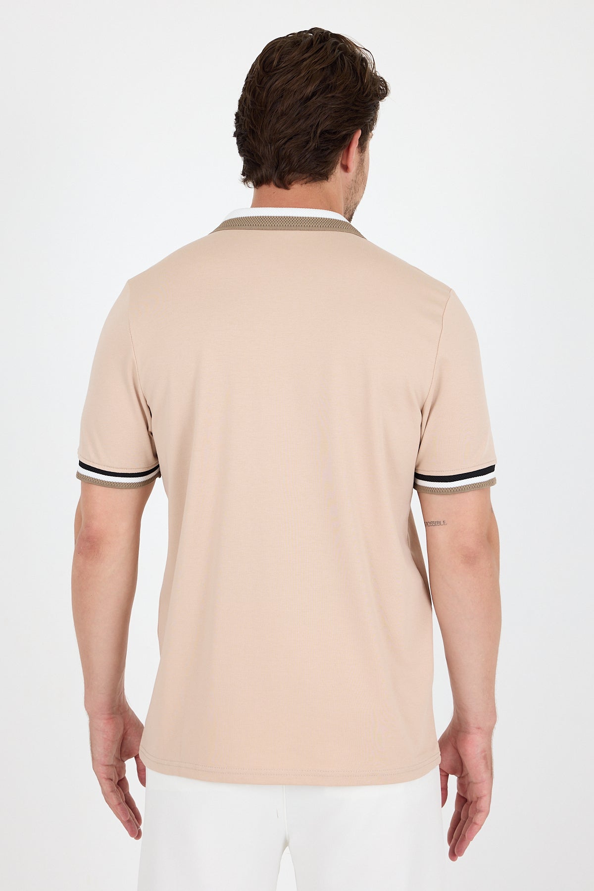 Erkek Polo Yaka TShirt  Rahat Kesim Yazlık Spor Tişört 5030