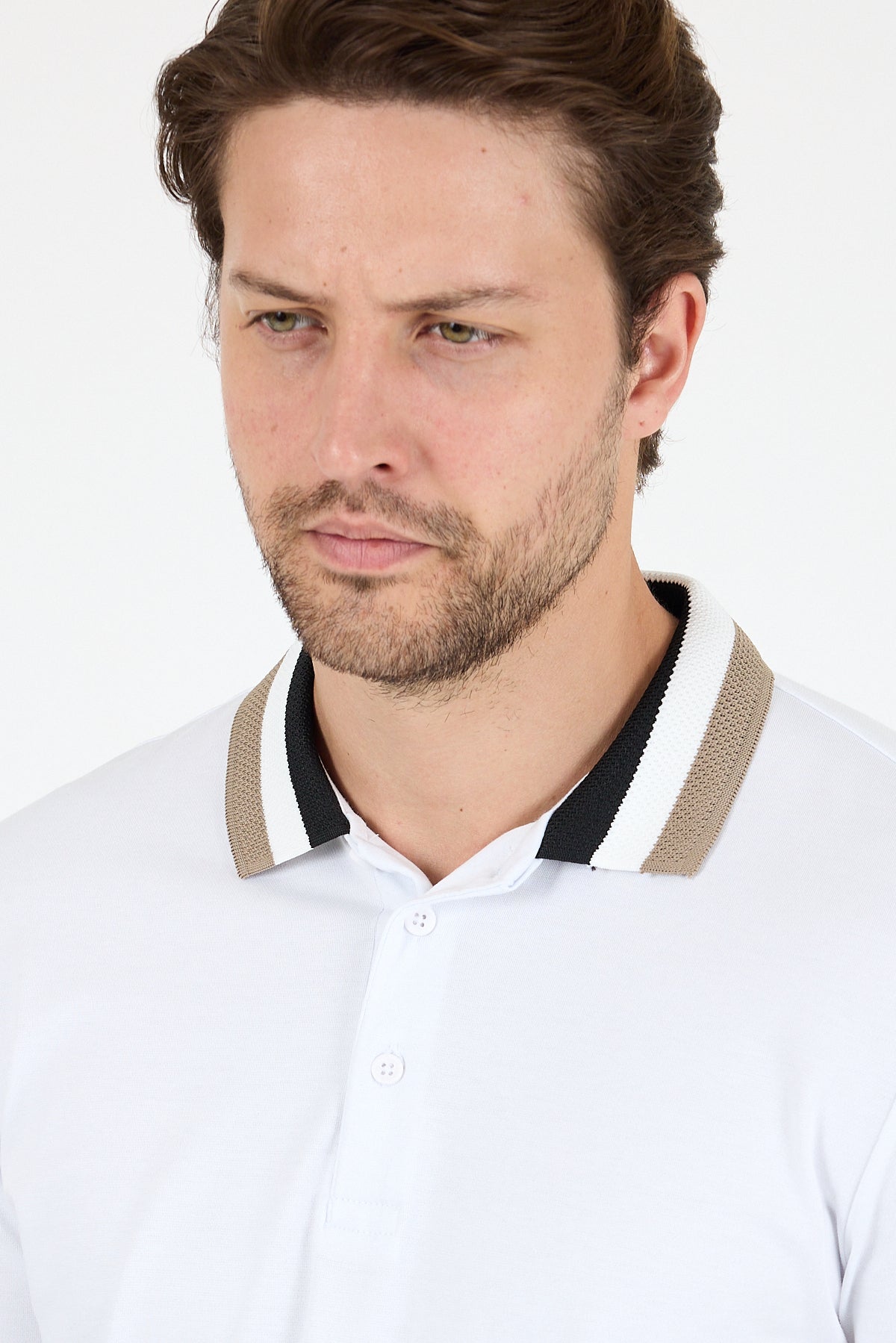 Erkek Polo Yaka TShirt  Rahat Kesim Yazlık Spor Tişört 5030