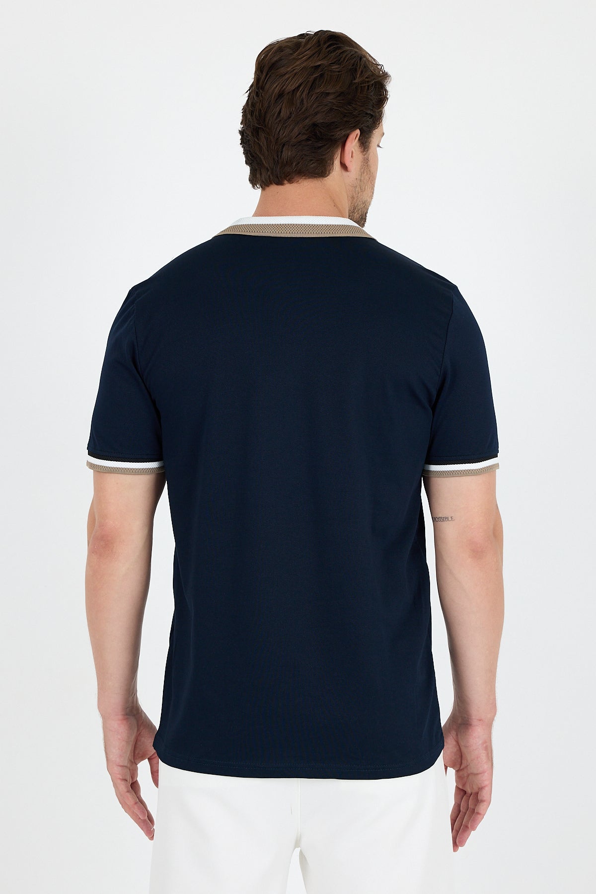 Erkek Polo Yaka TShirt  Rahat Kesim Yazlık Spor Tişört 5030