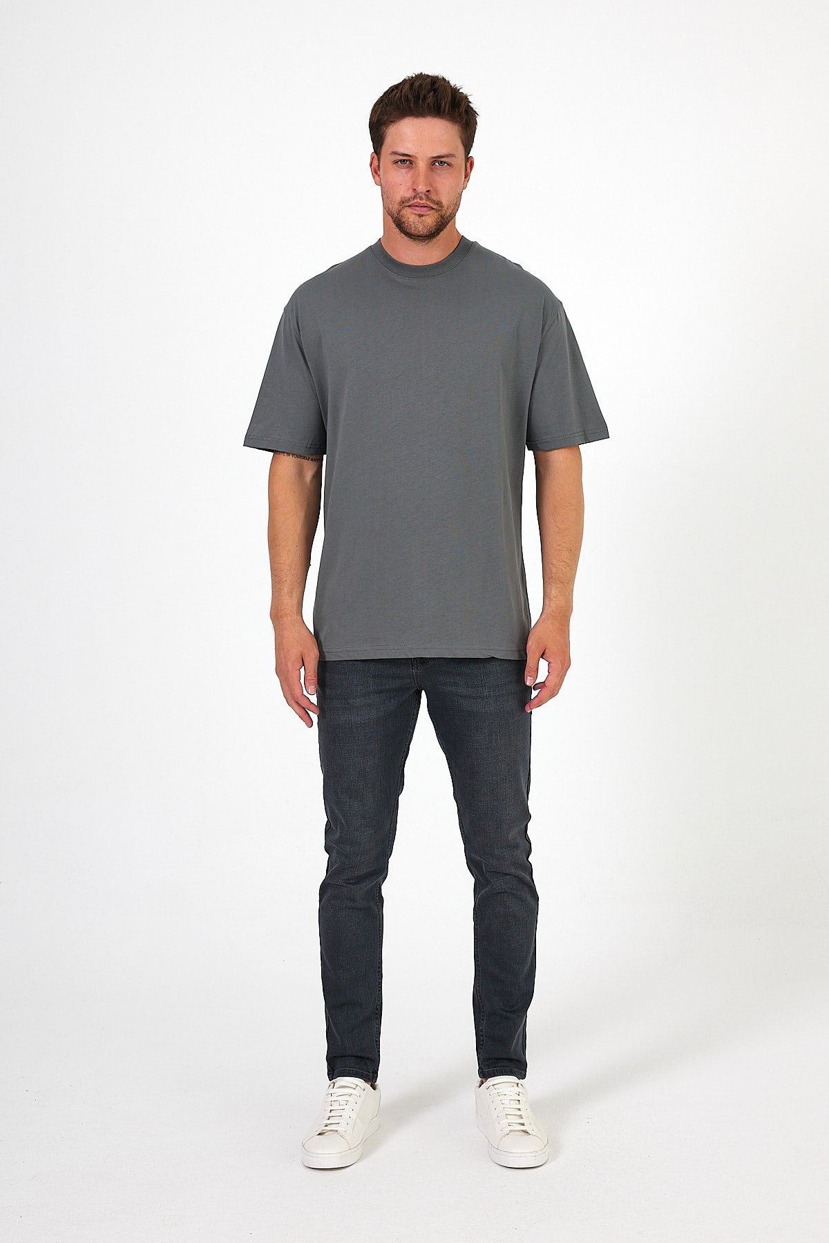 Men's Crew Neck Printed T-shirt 7024