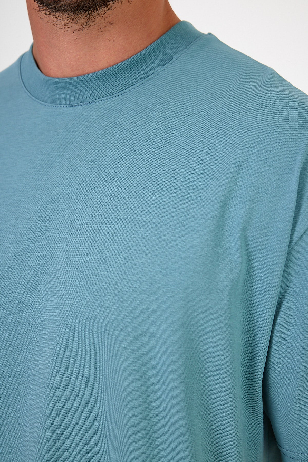 Men's Crew Neck Los Angeles Printed T-shirt 7029