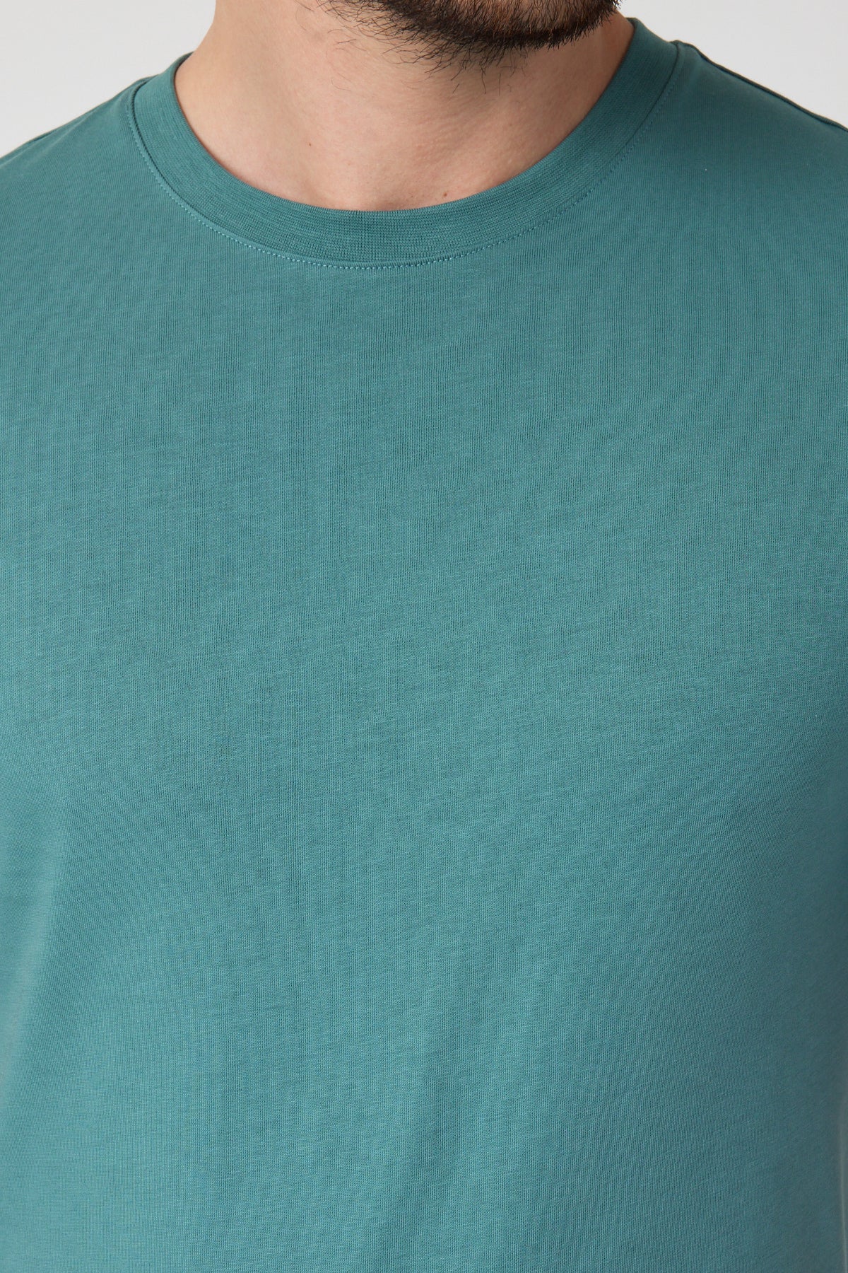 Erkek Bisiklet Yaka T-shirt 6212
