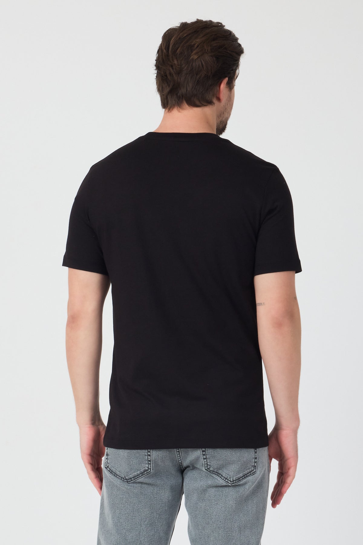 Erkek Bisiklet Yaka T-shirt 6212
