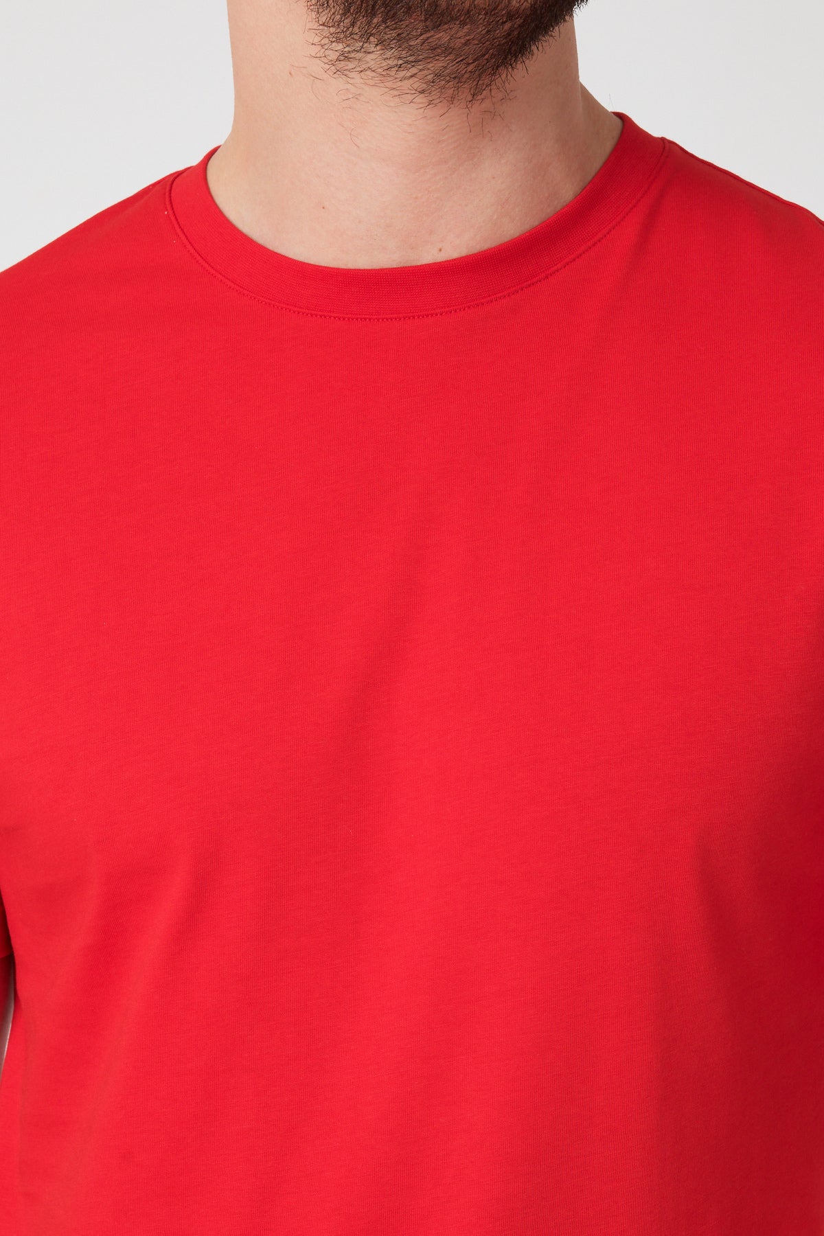 Erkek Bisiklet Yaka T-shirt 6212
