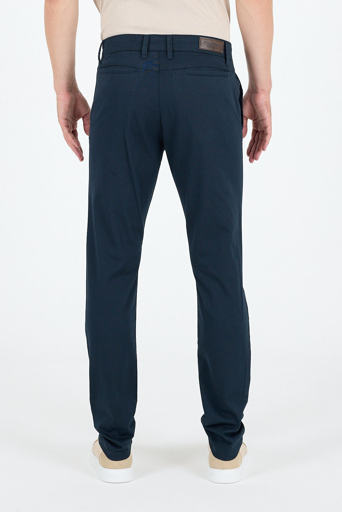 Erkek Slim Fit Chino Pantolon PamukElastan Rahat Şık Günlük Esnek Kumaş Pantolon 1012