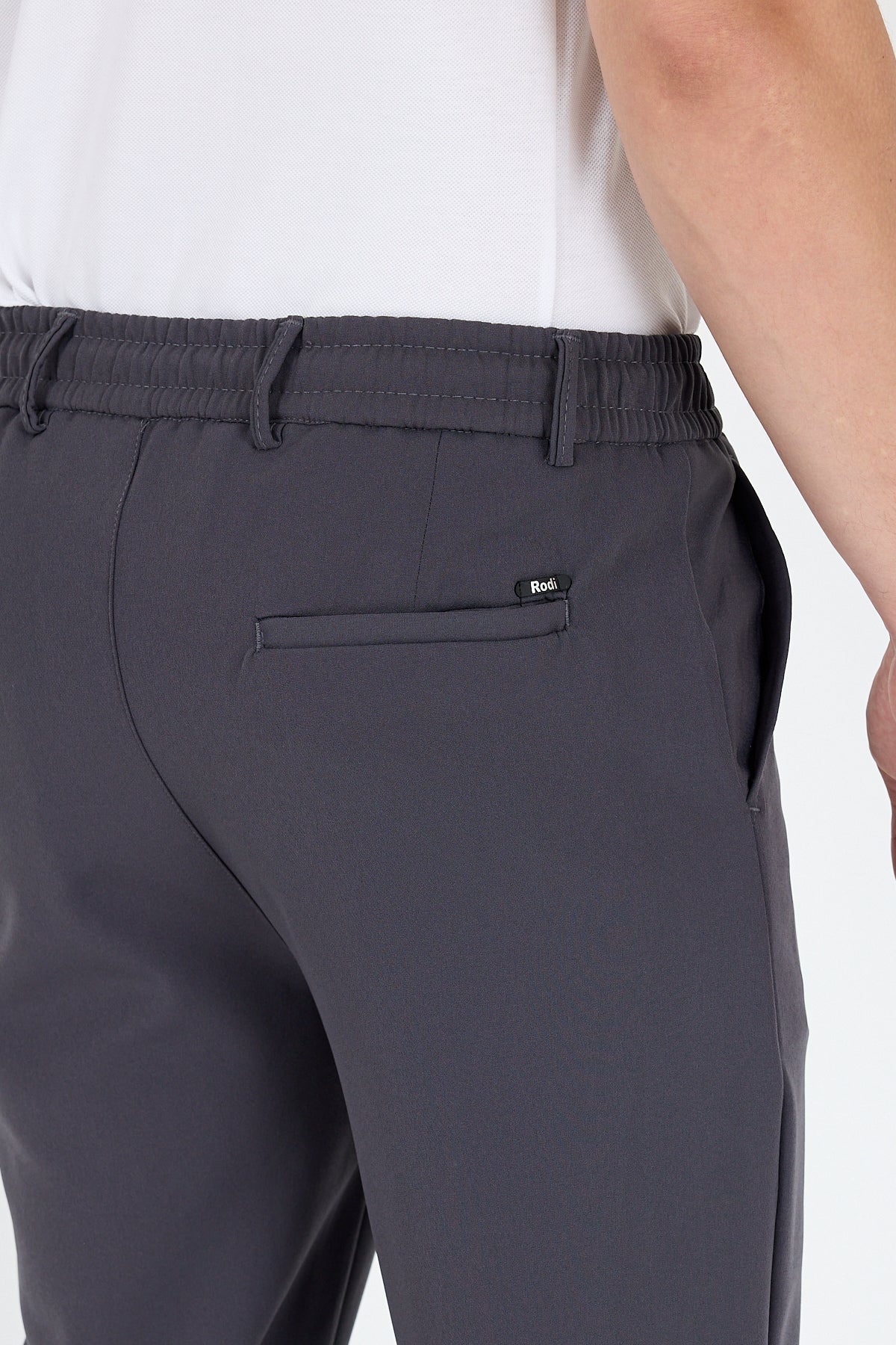 Erkek Duble Kumaş Düz Paça Rahat Kalıp Cepli Günlük ve Spor Şık Eşofman Altı Jogger Pantolon 3667