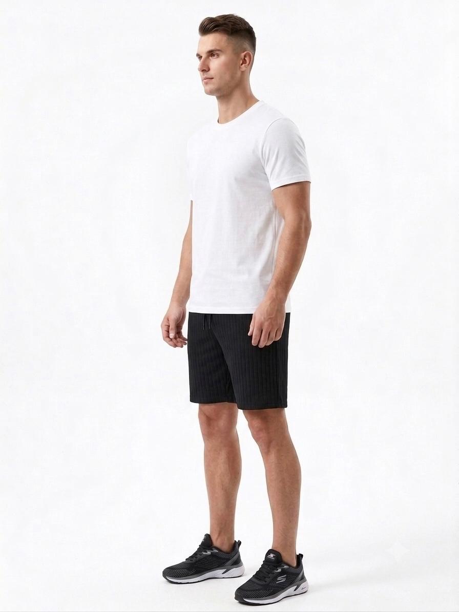 Erkek Jakarlı Şort 1982