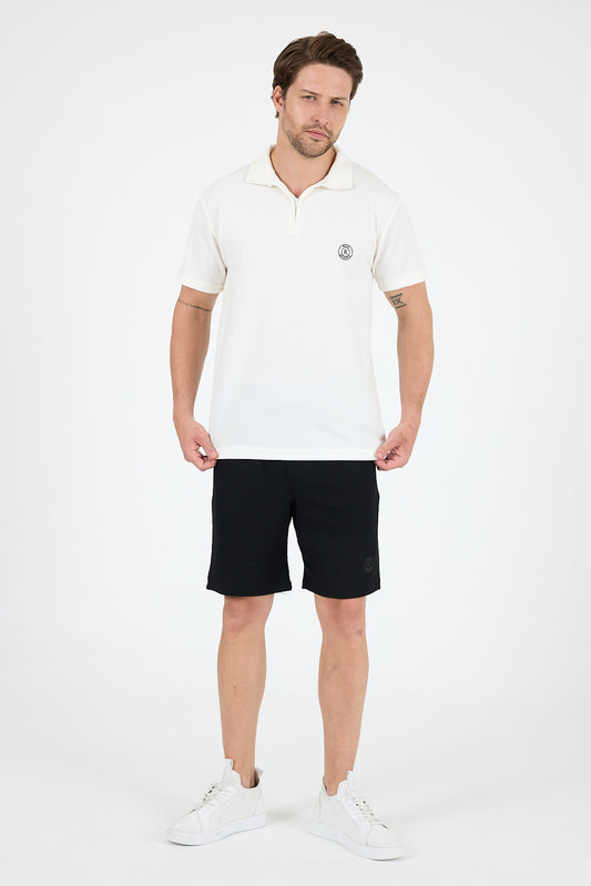 Regular Fit Polo Yaka Kısa Kollu Erkek Tişört 7918