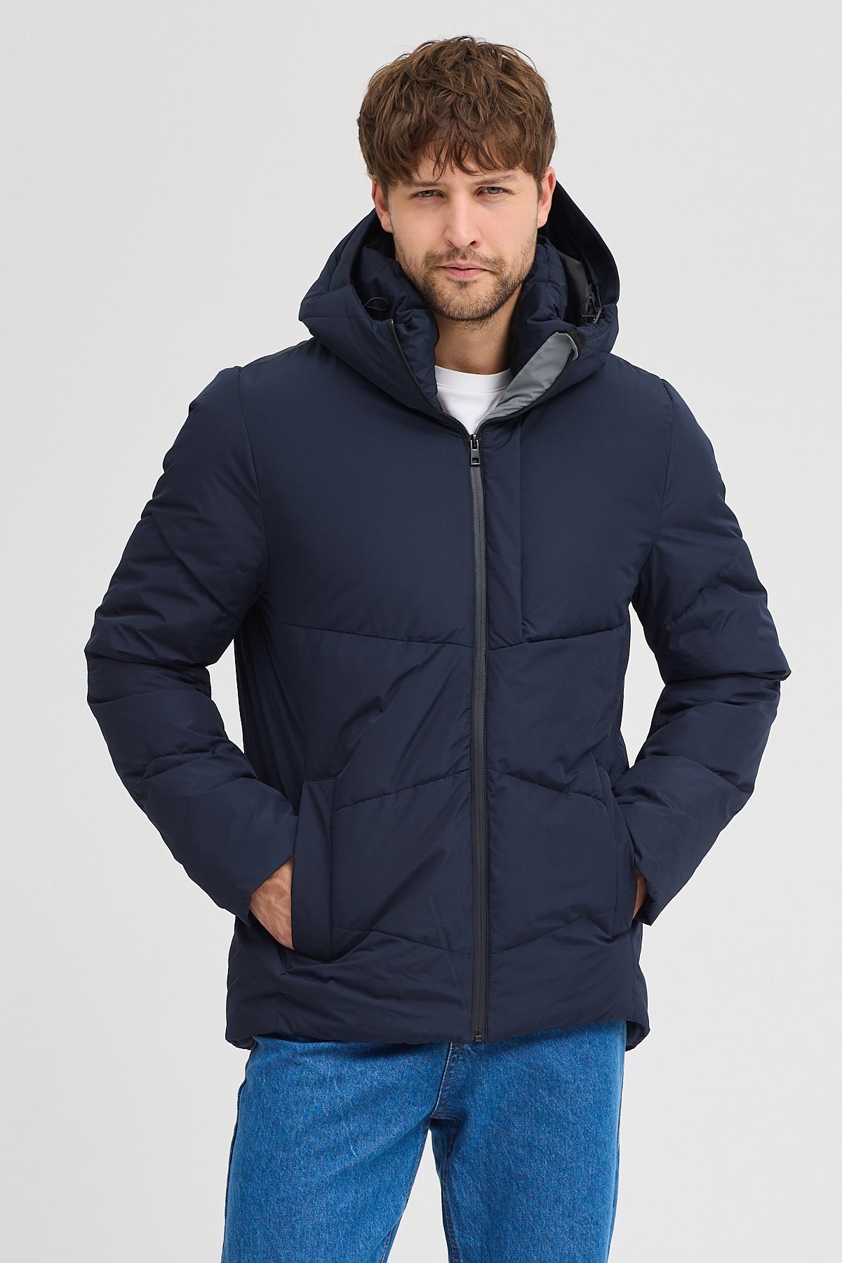 Erkek Kapuşonlu Mont 950