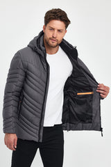 Men's Coat Hooded 4871 RD24KE234871