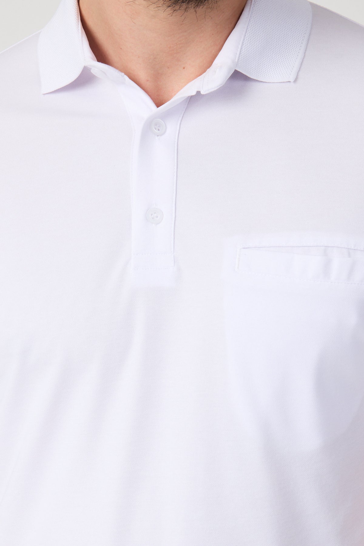 Erkek Önü Cepli Polo Yaka T-shirt-01