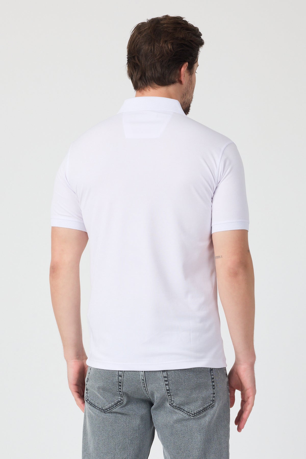 Erkek Önü Cepli Polo Yaka T-shirt-01