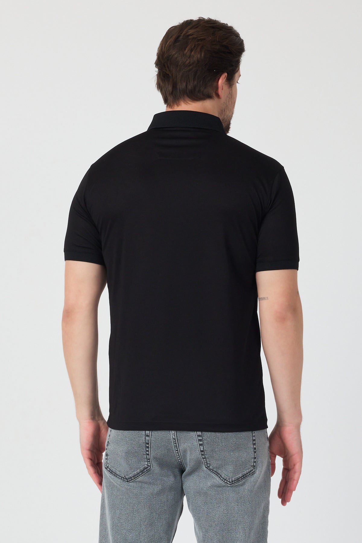 Erkek Önü Cepli Polo Yaka T-shirt-01