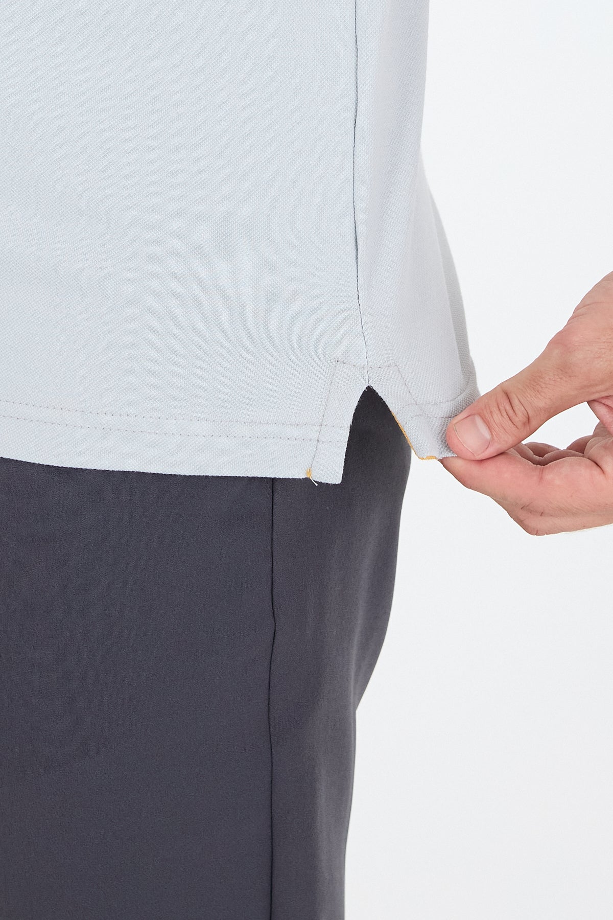 Regular Fit Pamuk Polo Yaka Kısa Kollu Pike Erkek Tişört 0002