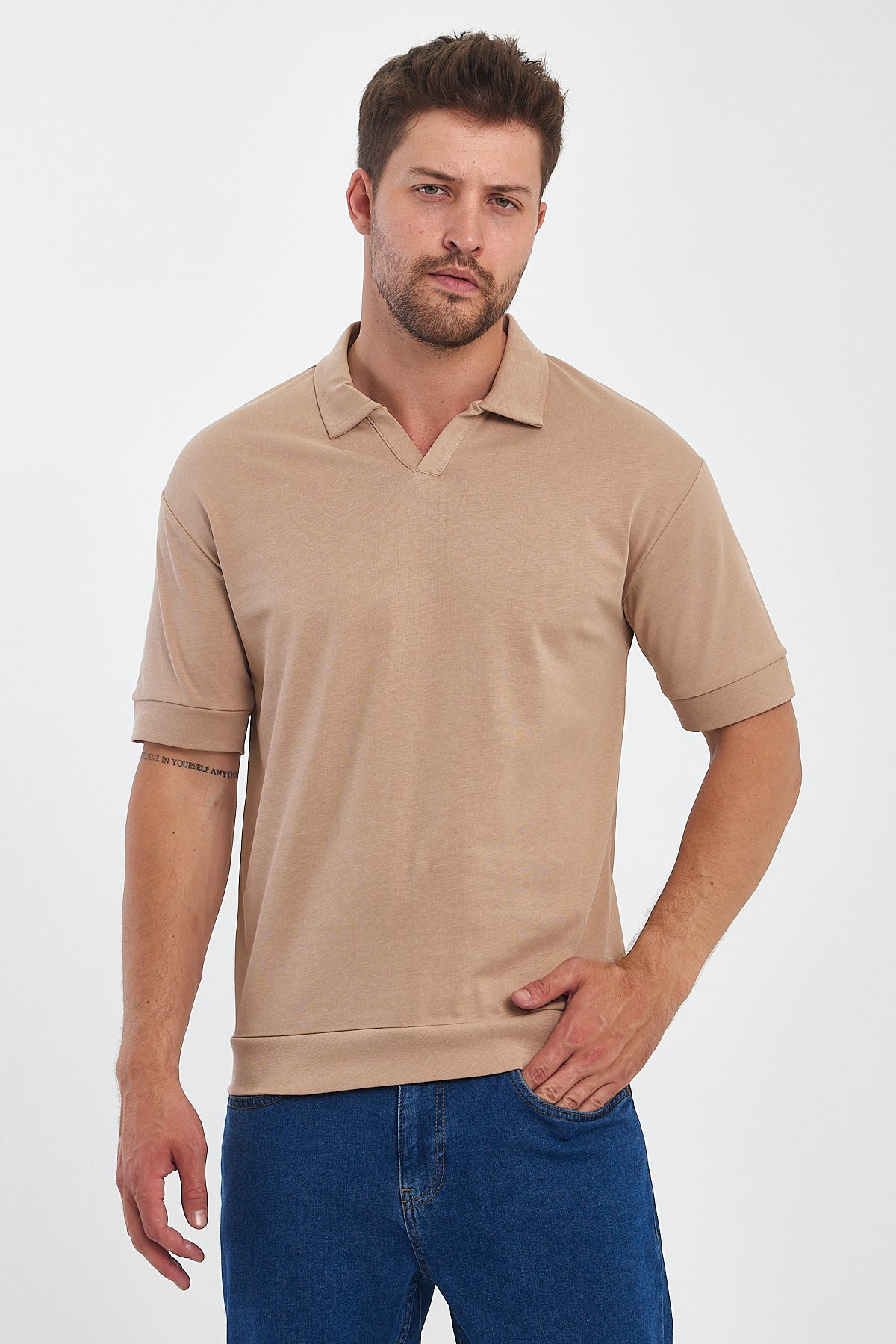 Men's Polo Collar T-shirt 2778